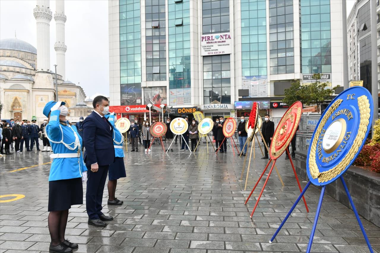 Esenyurt’ta Çanakkale Zaferi Ve Şehitleri Törenle Anıldı