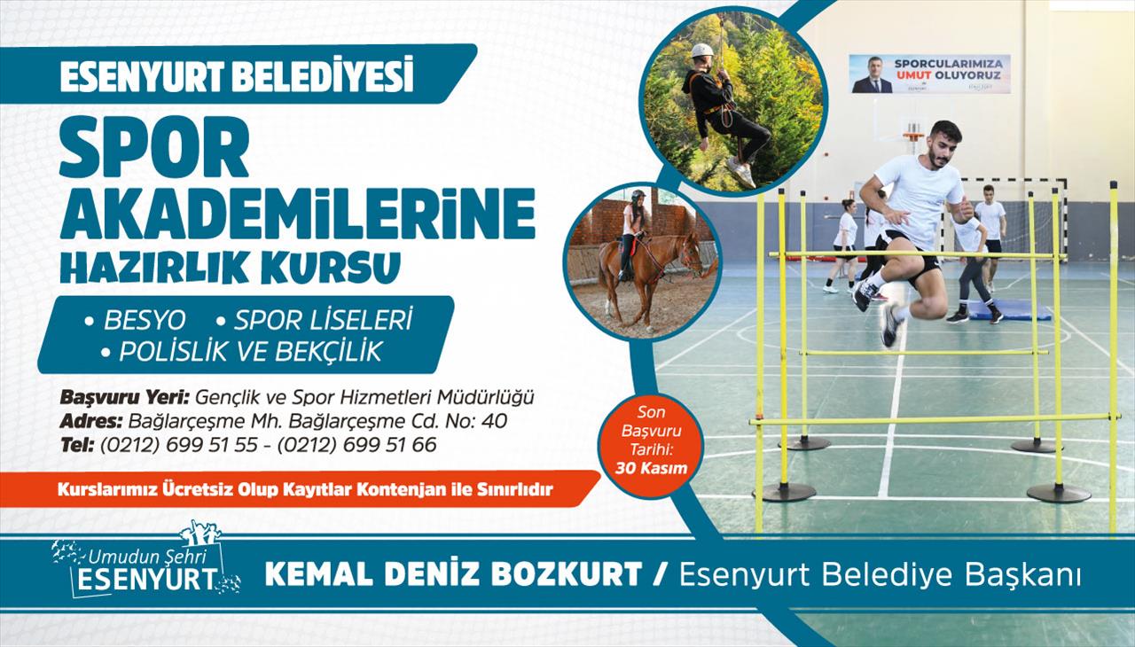 Spor Akademilerine Hazırlık Kursu