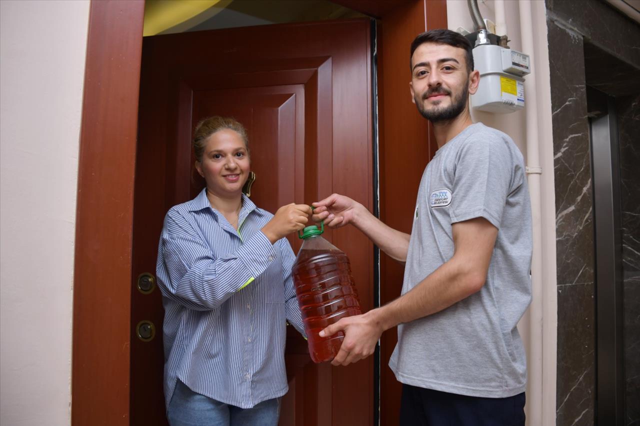 Beş Litre Atık Yağ Bir Litre Deterjana Dönüşüyor