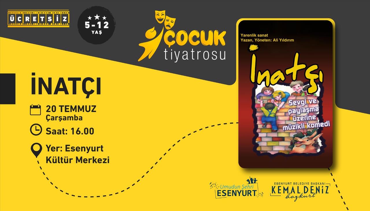 Esenyurt'lu Çocuklar Tiyatroya Doyacak