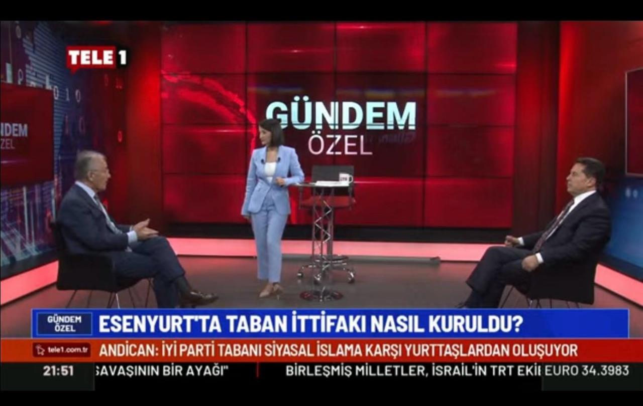 Başkan Özer TELE1'de Konuştu: Esenyurt’u 21. Yüzyıla Hazır Hale Getirmemiz Gerekiyor