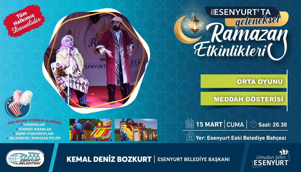 Esenyurt'ta Geleneksel Ramazan Etkinlikleri 15 Mart