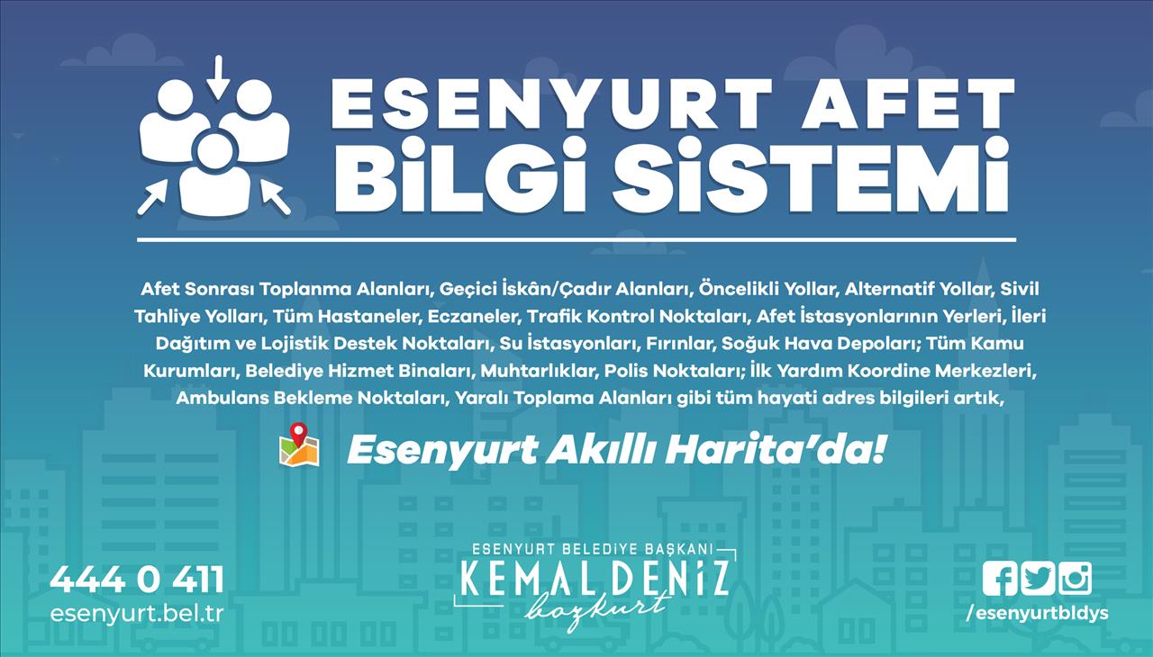 Esenyurt Afet Bilgi Sistemi