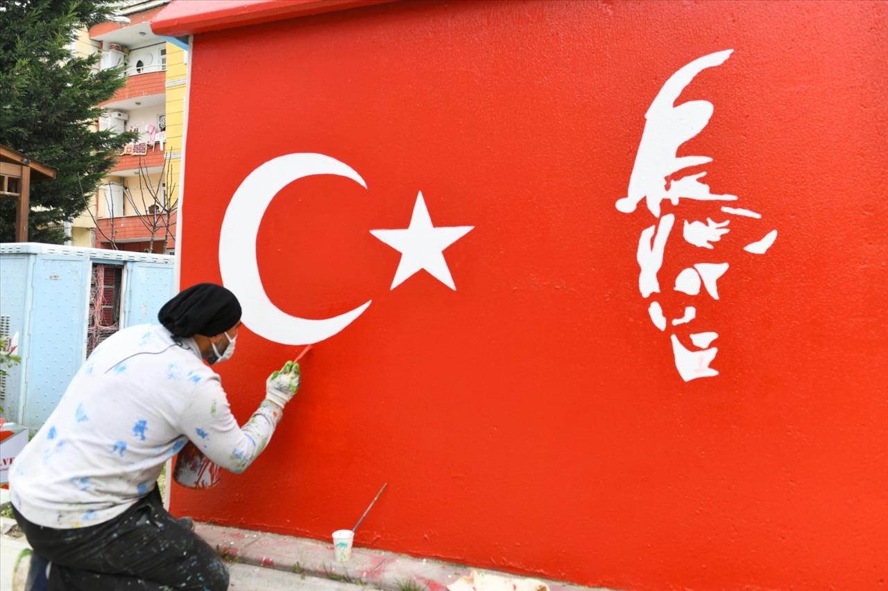 Esenyurt Belediyesi’nin Kreşlerinde Eğlendiren Ve Eğiten Çizimler