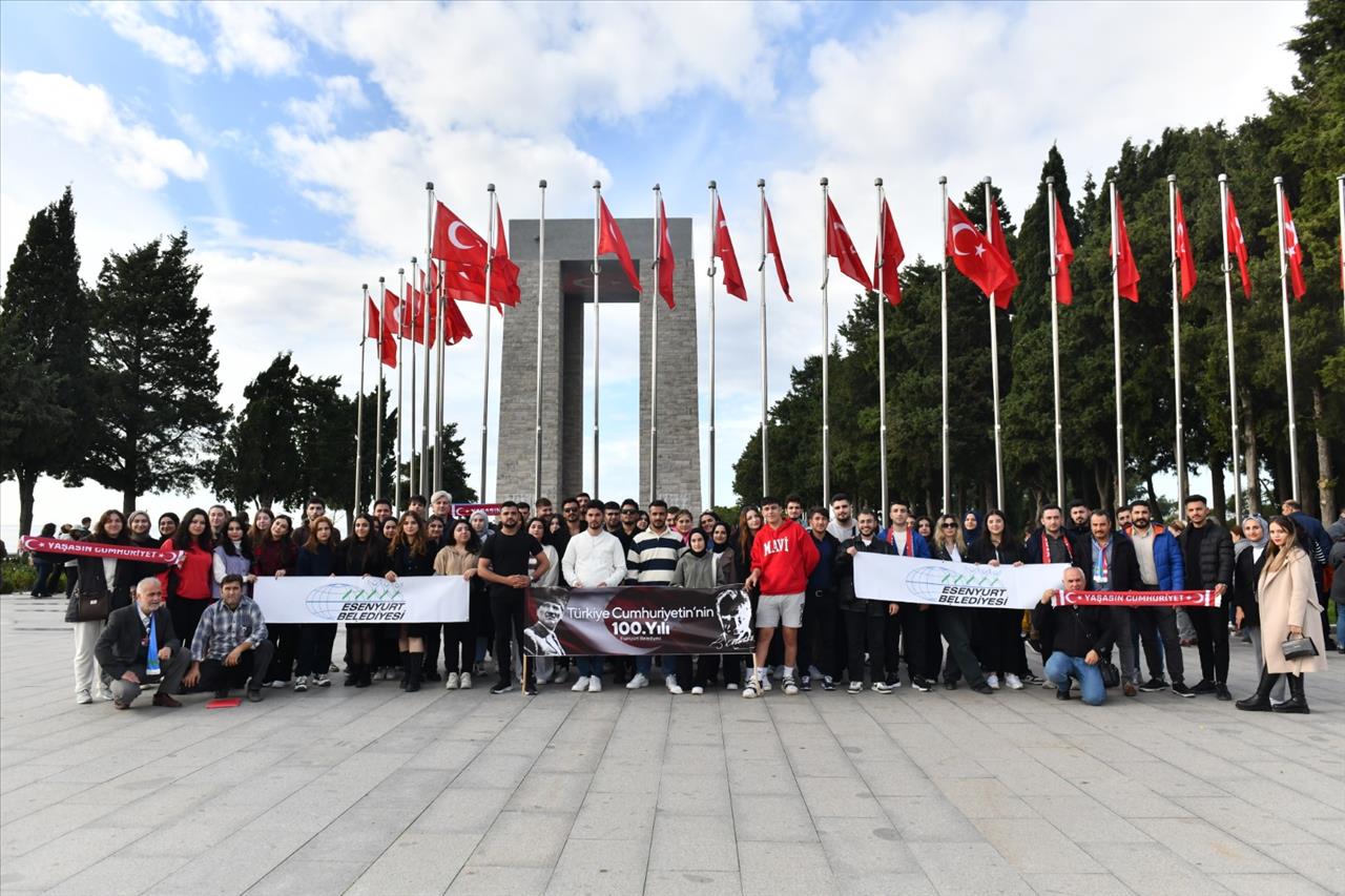 Esenyurtlu Gençler Çanakkale’de