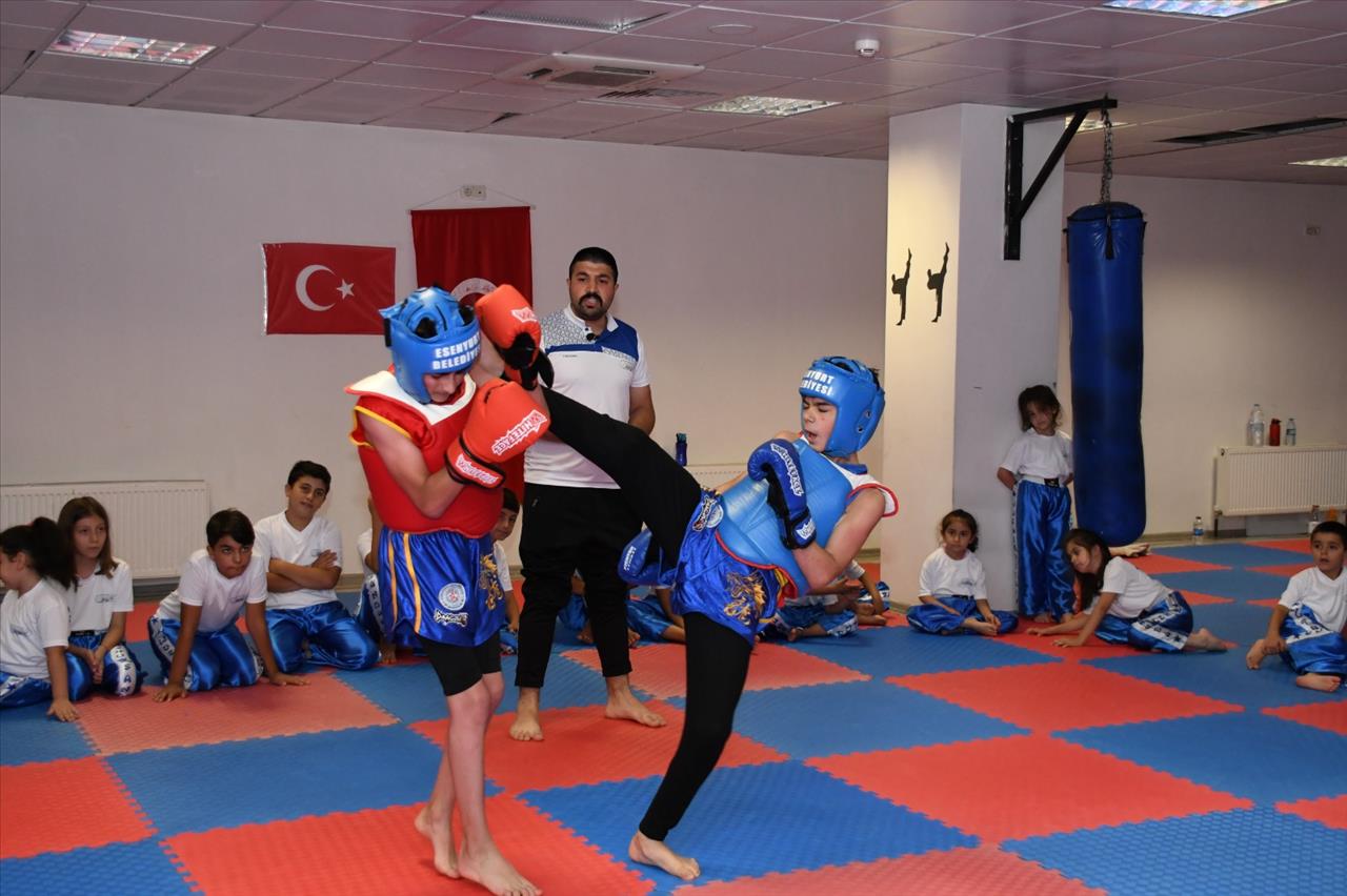 Esenyurt’ta Wushu Kung Fu Kursuna Büyük İlgi