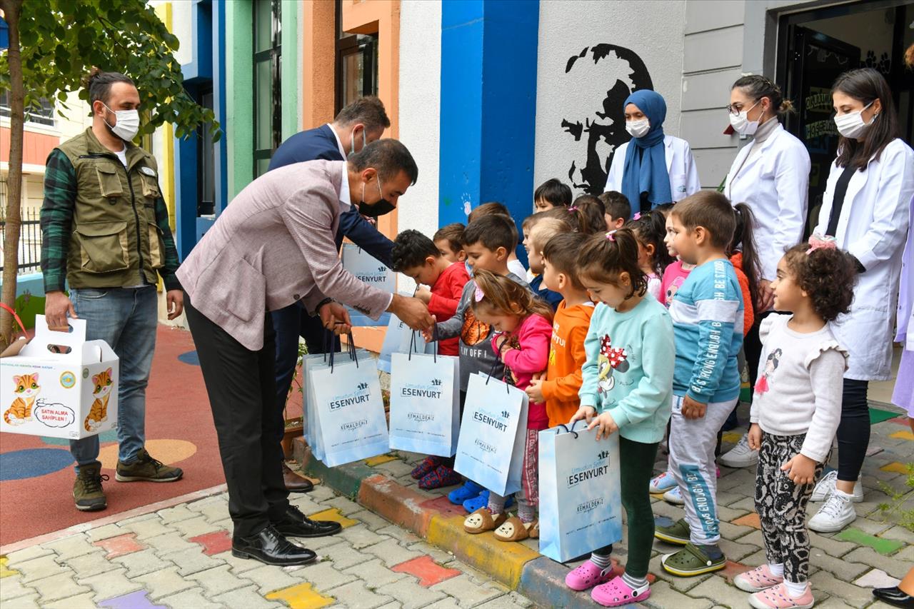 Harçlıkları İle Sokak Hayvanlarına Mama Aldılar!