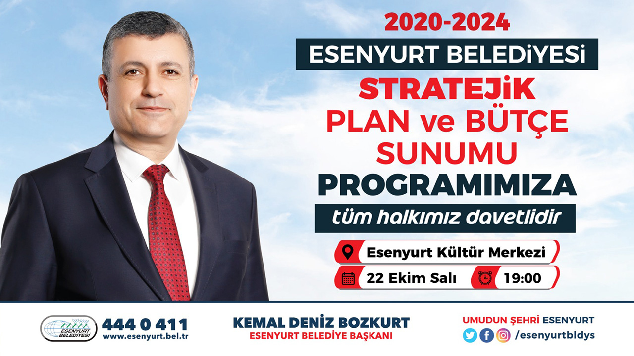 STRATEJİK PLAN VE BÜTÇE SUNUMU