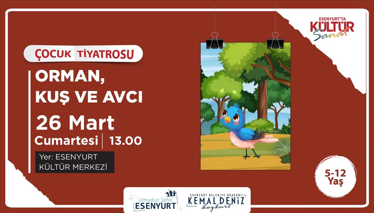 Orman, Kuş ve Avcı