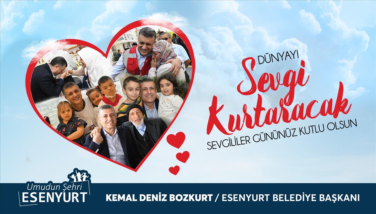 Dünyayı Sevgi Kurtarıcak.