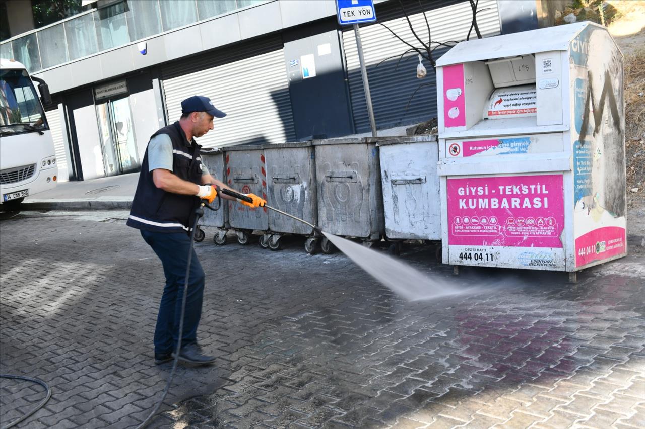 Esenyurt’ta Temizlik Seferberliği Devam Ediyor