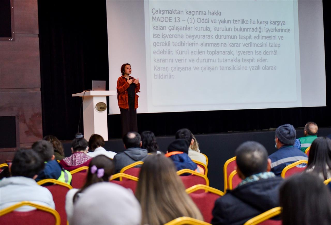 Esenyurt Belediyesi’nden Personeline “İş Sağlığı Ve Güvenliği Eğitimi” 