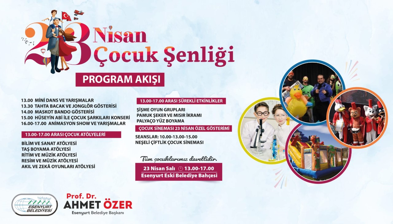 23 Nisan Çocuk Şenliği Program Akışı