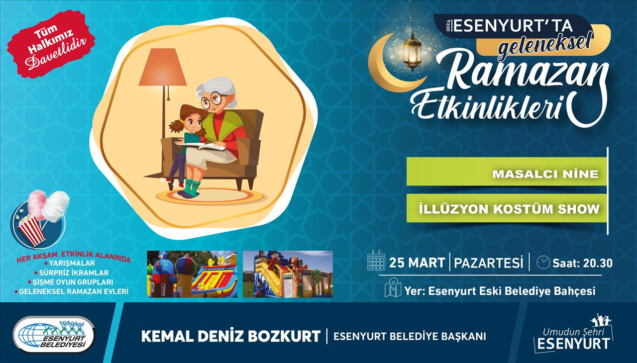 Esenyurt'ta Geleneksel Ramazan Etkinlikleri 25 Mart