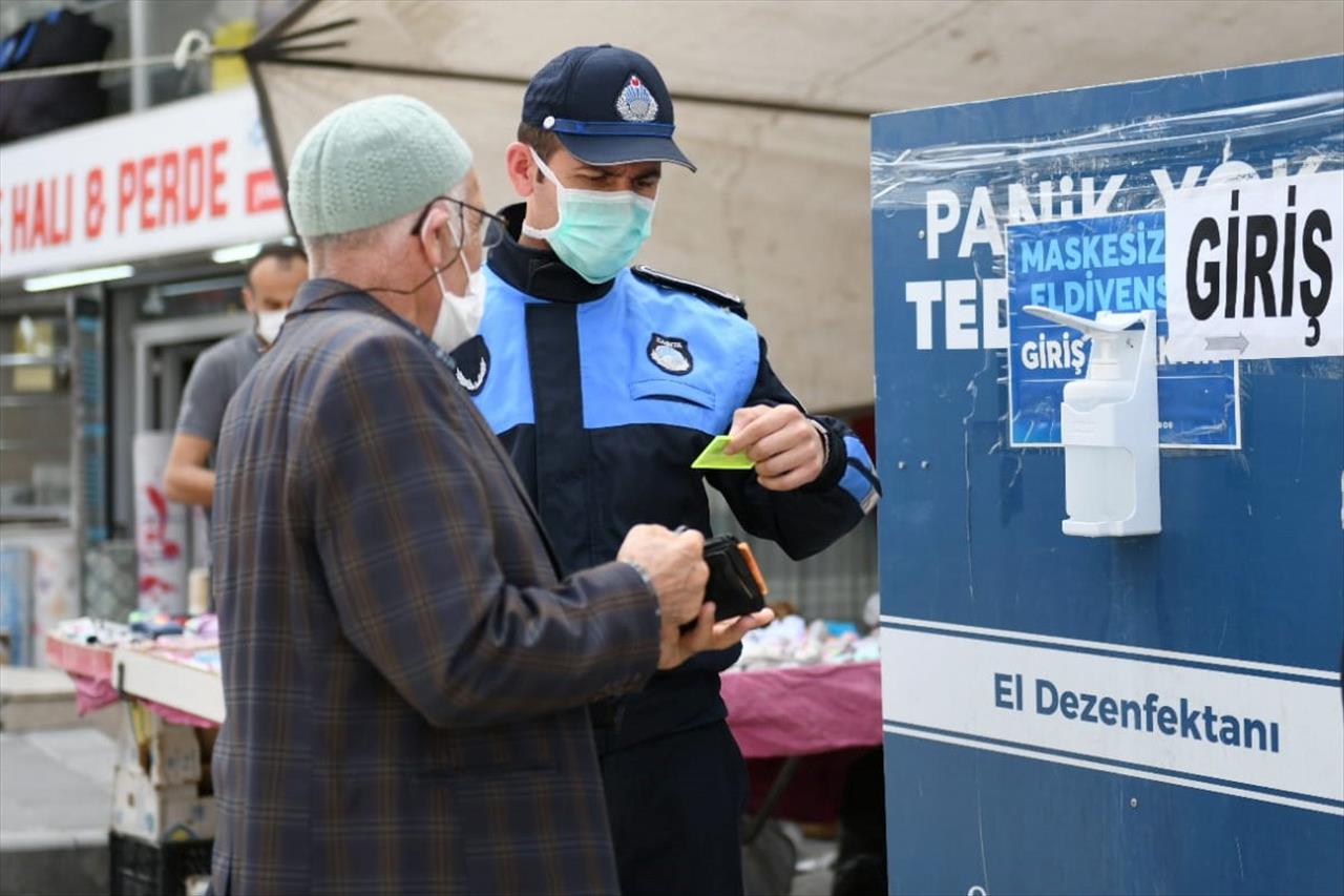 Esenyurt Zabıtası Pazar Yerlerinde Denetimlerini Arttırdı