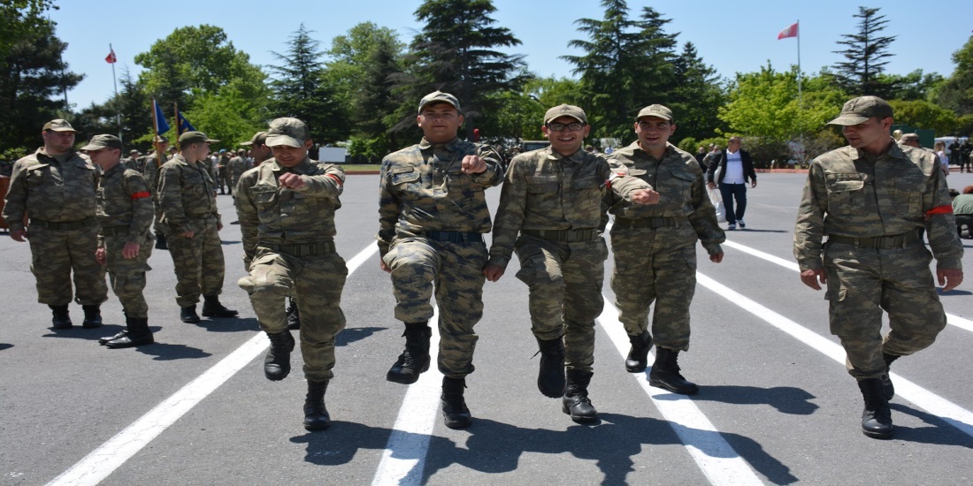 Engellilerin bir günlük askerlik sevinci