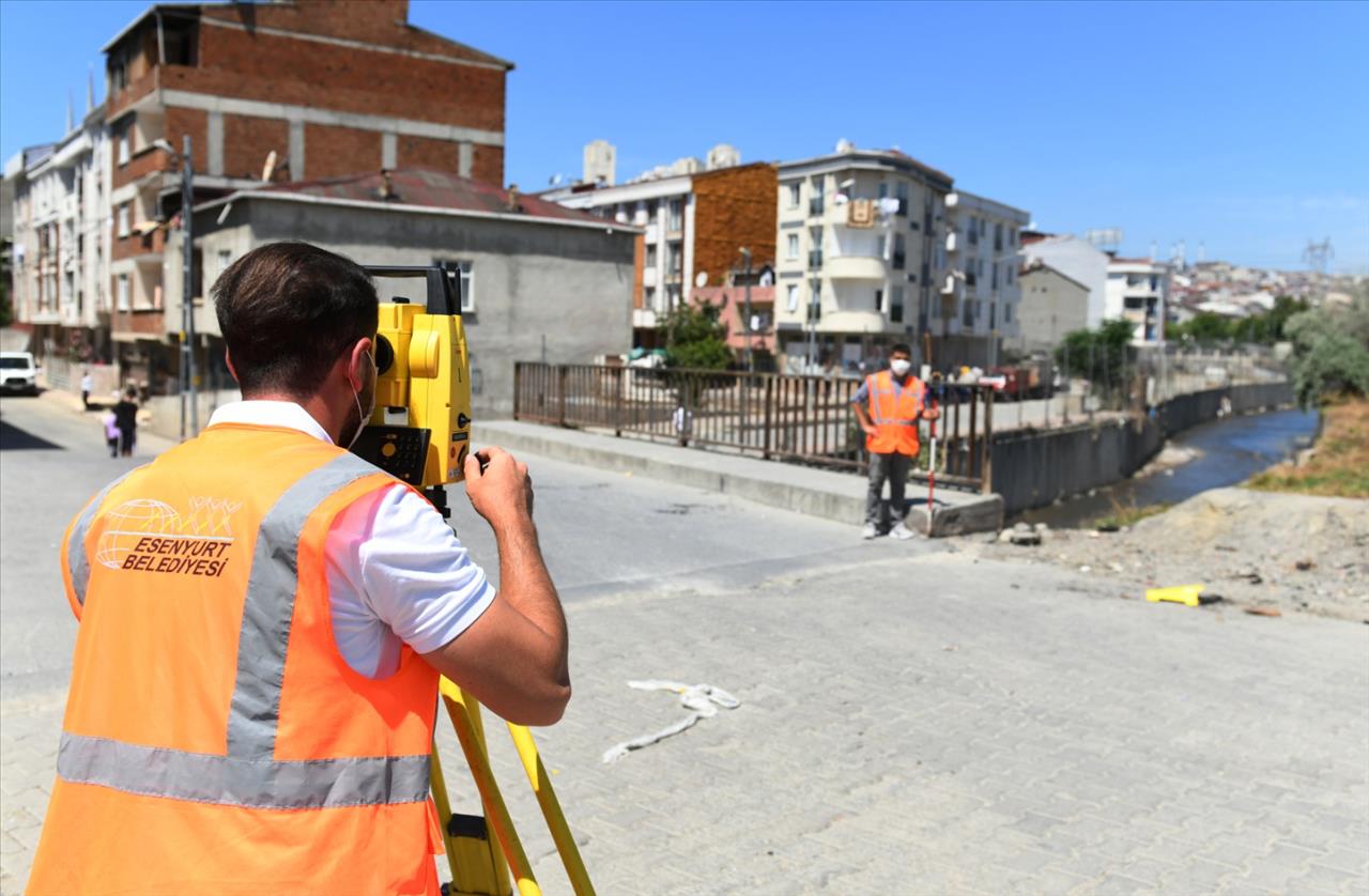 Esenyurt Belediyesi Haramidere’nin Ölçümlerini Tamamladı