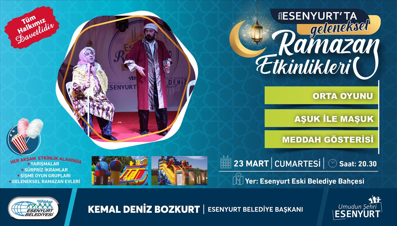 Esenyurt'ta Geleneksel Ramazan Etkinlikleri 23 Mart