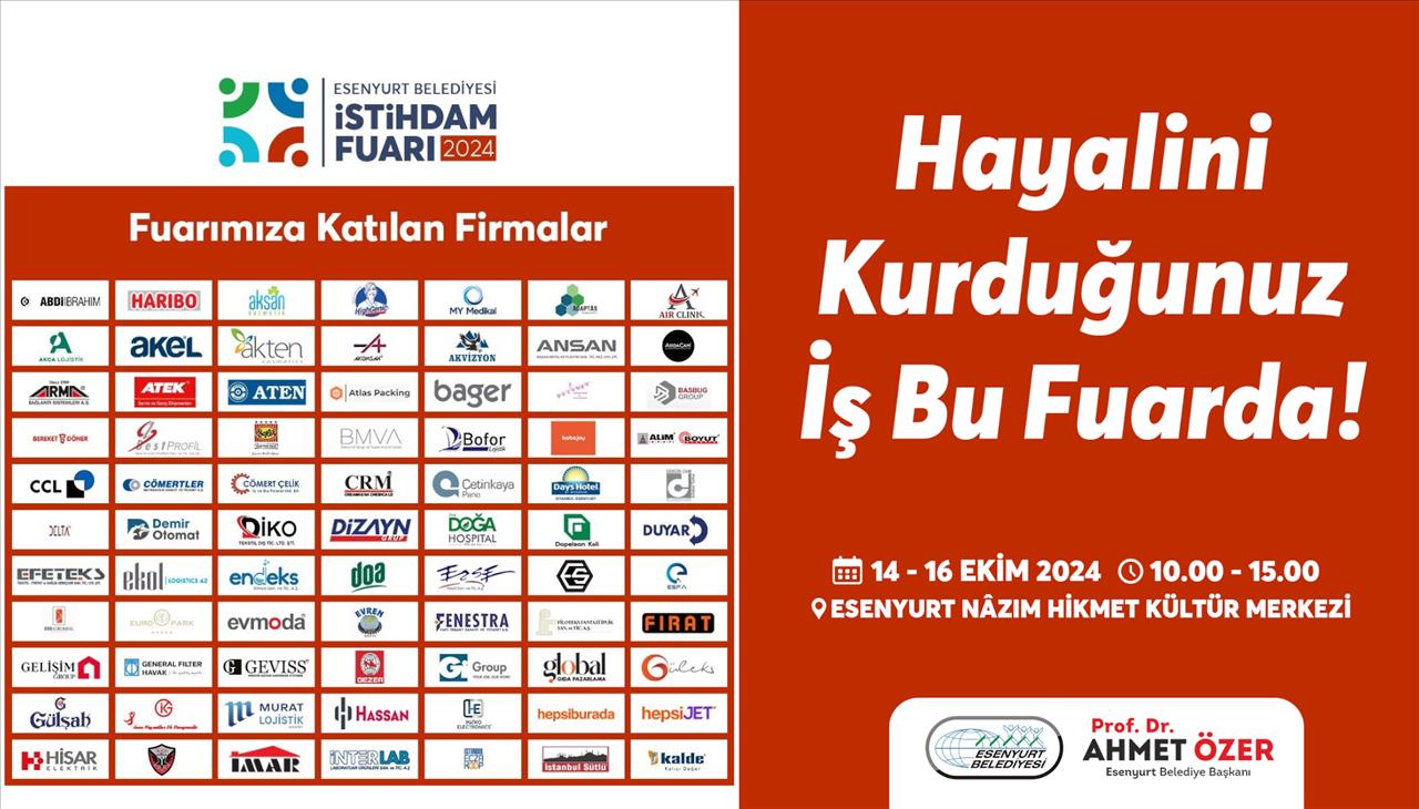 İş Arayanlar ve İşverenler Bu Fuarda Buluşacak