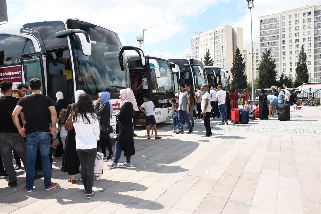 Esenyurt’tan Suriye’ye Dönüşler Hızlandı