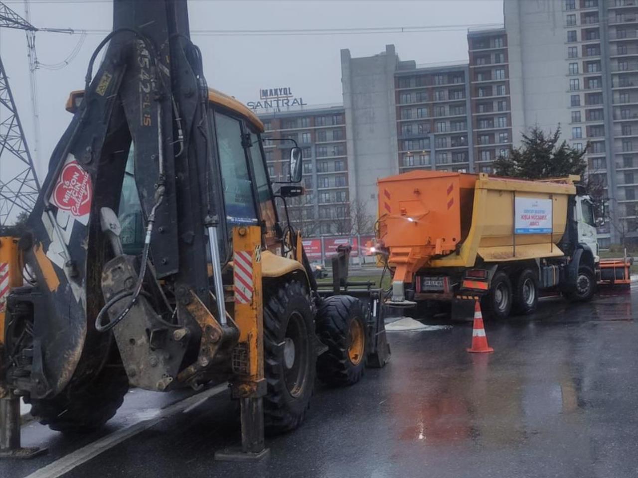 Kışla Mücadele Çalışmalarında 740 Personel Görevlendirildi