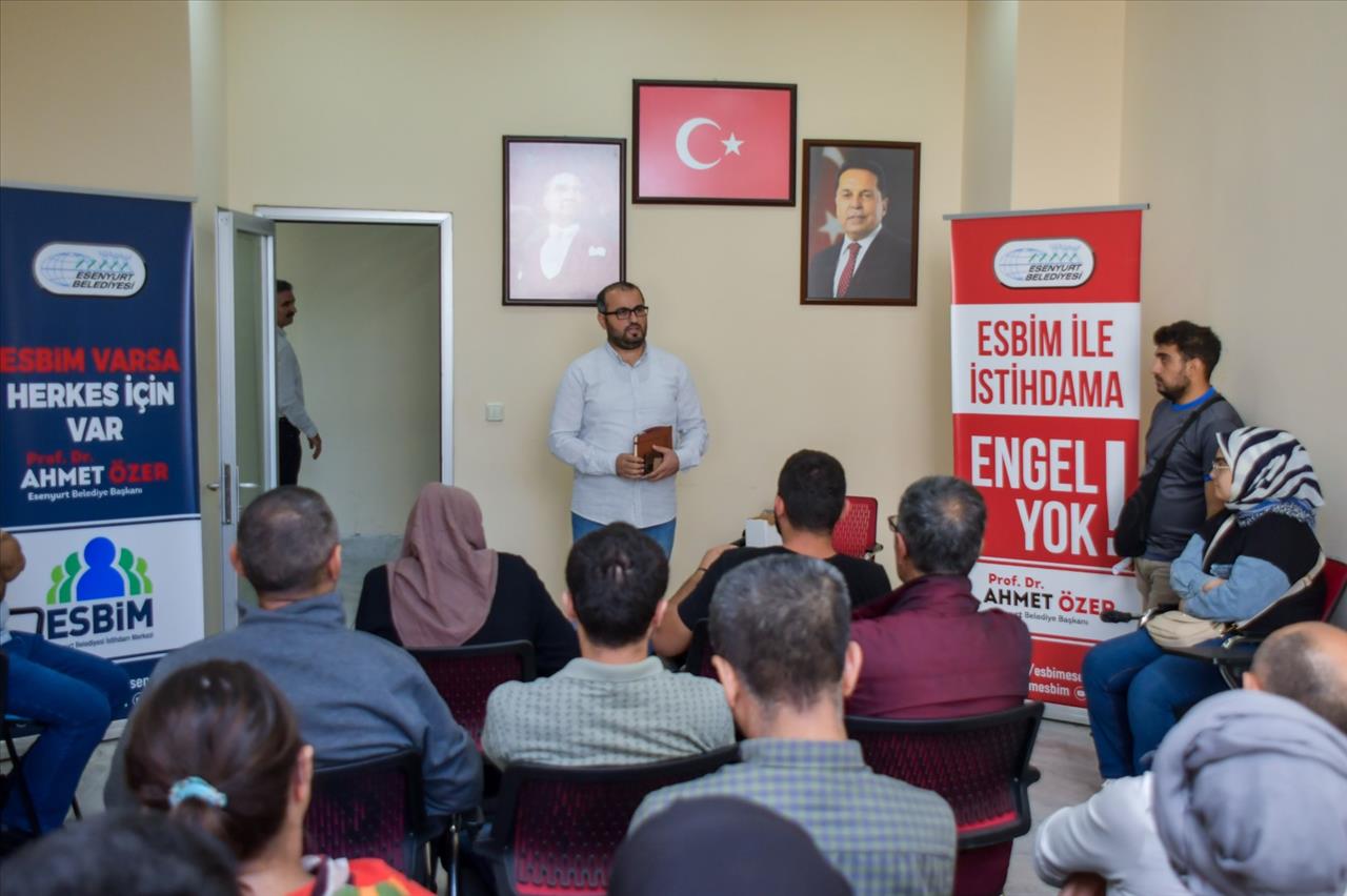 Esenyurt’ta Engeller İstihdam ile Aşılıyor