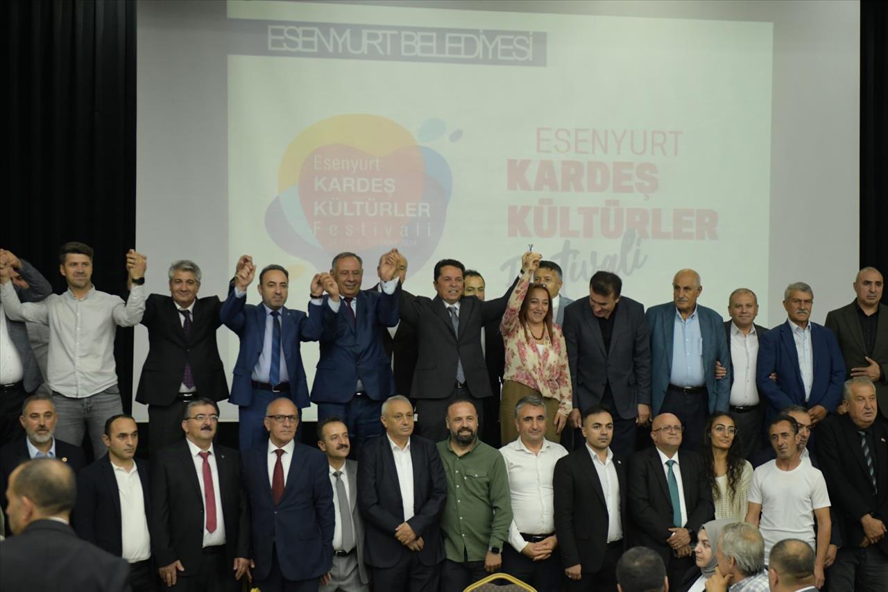 Esenyurt Kardeş Kültürler Festivali’nin Tanıtım Lansmanı Yapıldı