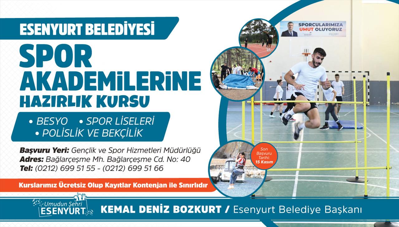 Spor Akademilerine Hazırlık Kursu