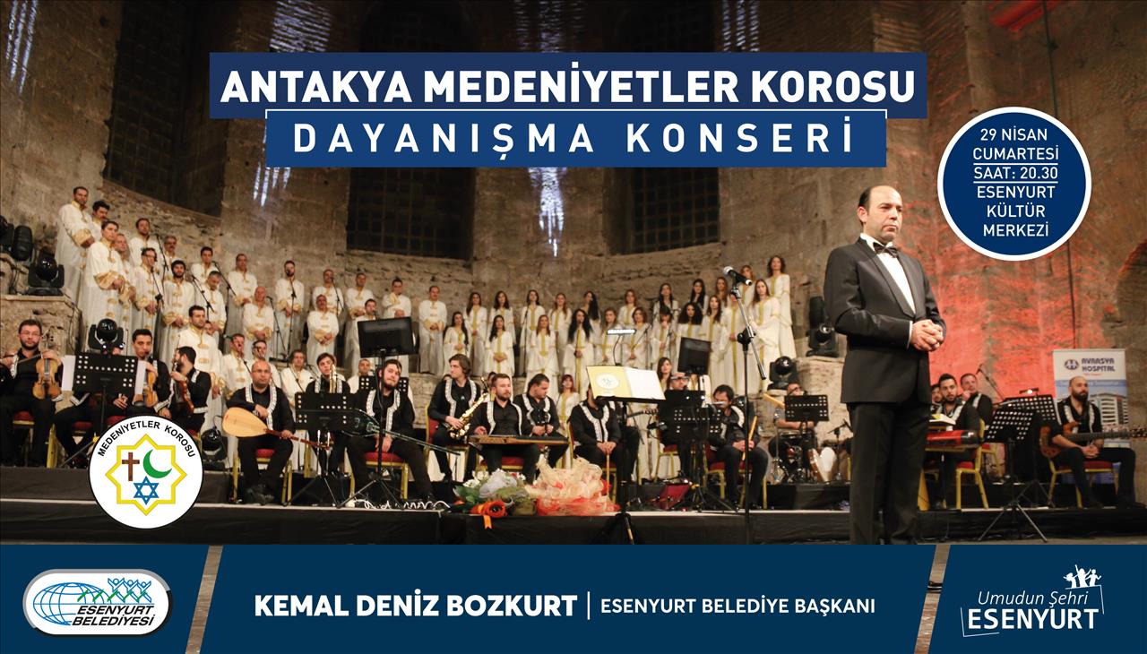 Antakya Medeniyetler Korosu Dayanışma Konseri