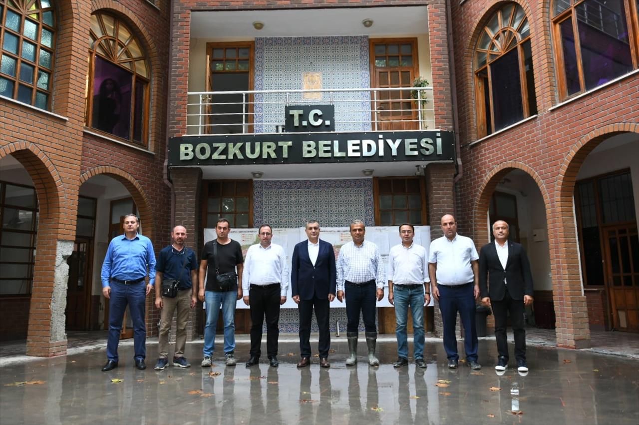 Başkan Bozkurt’tan Sel Bölgesine Dayanışma Ziyareti