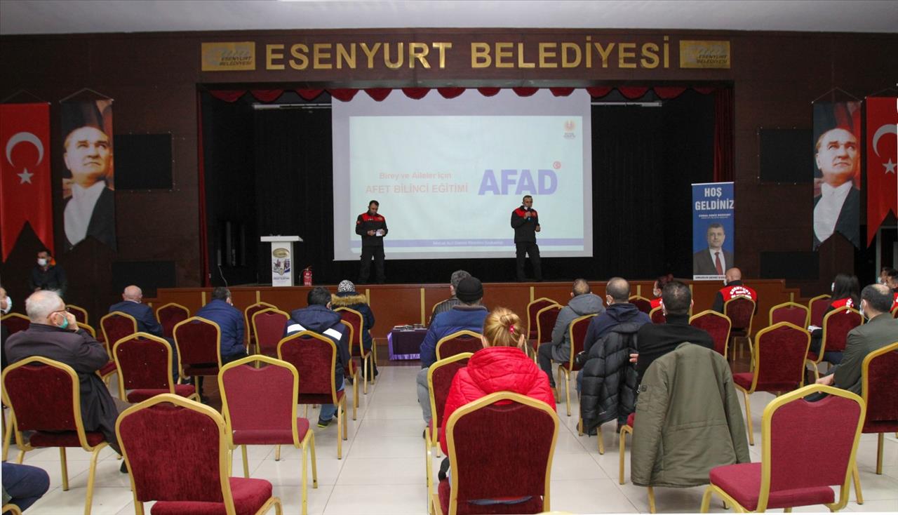 Esenyurt’ta Afetlere Hazırlık Çalışmaları Devam Ediyor 