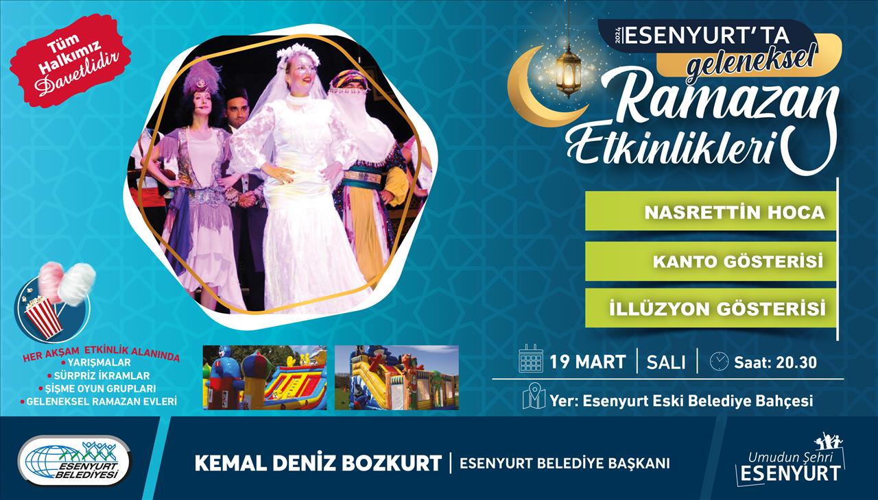 Esenyurt'ta Geleneksel Ramazan Etkinlikleri 19 Mart