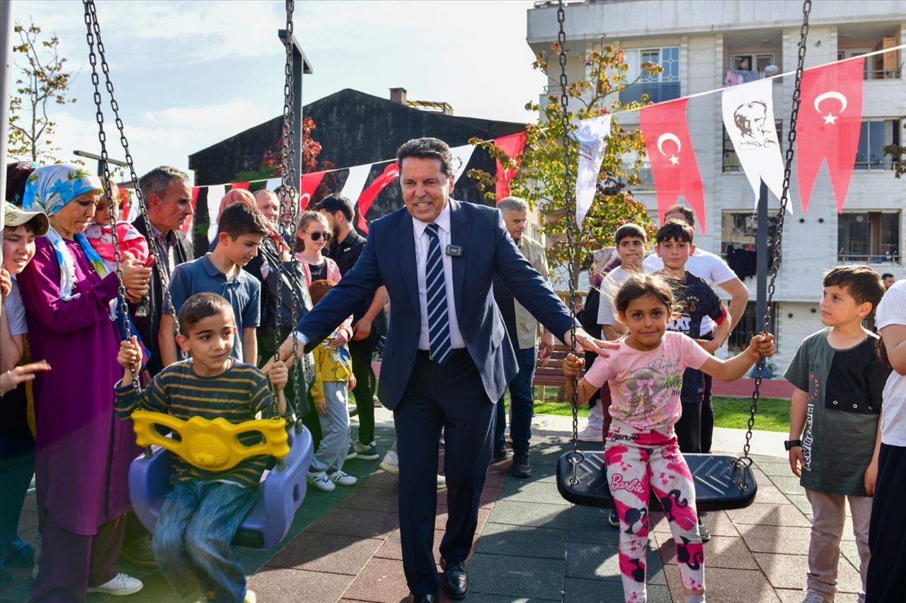 Başkan Özer Esenyurt’a Yeni Bir Park Kazandırdı