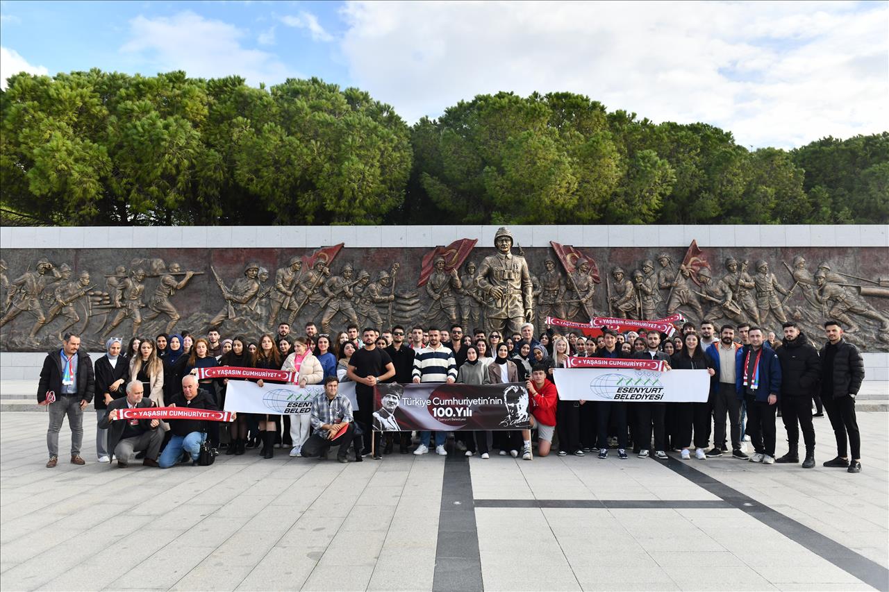 Esenyurtlu Gençler Çanakkale’de