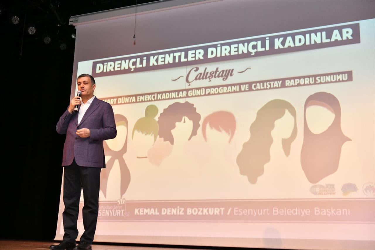 Başkan Bozkurt: “Güçlü Kentler, Güçlü Kadınlar İle Mümkün”