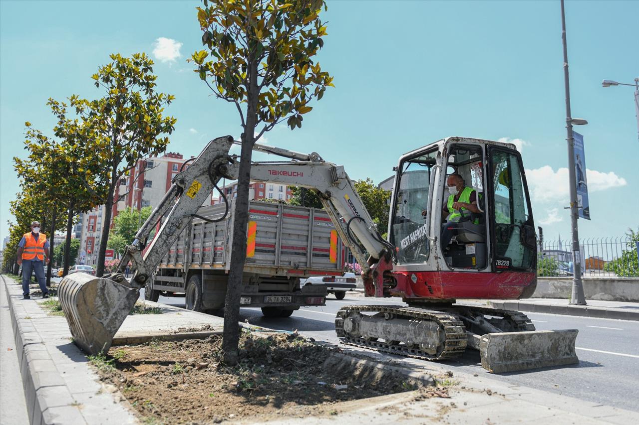 Doğan Araslı Bulvarı’nın Çehresi Değişiyor