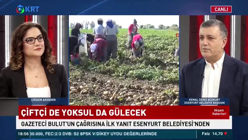 Krt Tv’de Konuşan Başkan Bozkurt, Esenyurtlulara Yeni Müjdeler Verdi