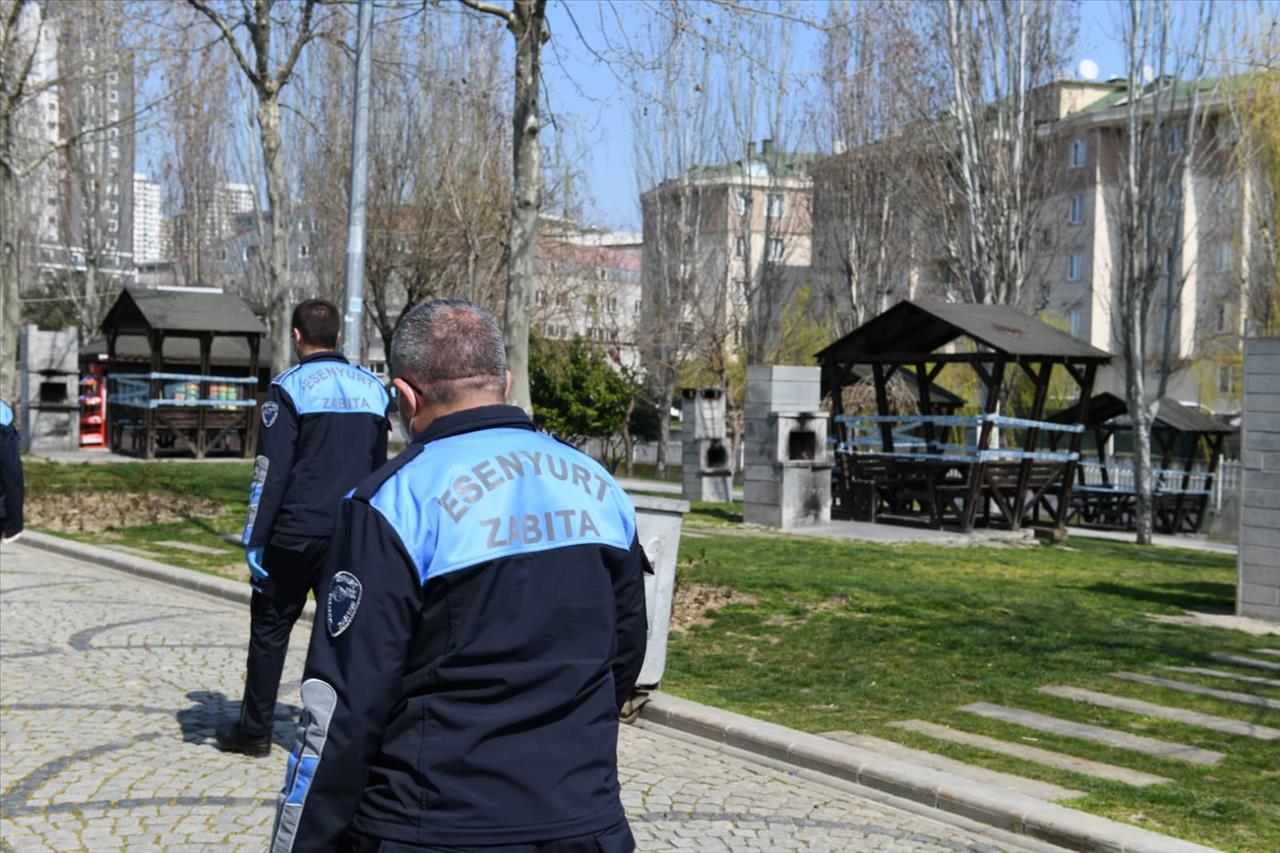 Esenyurt'ta Zabıtadan Masa ve Mangal Denetimi