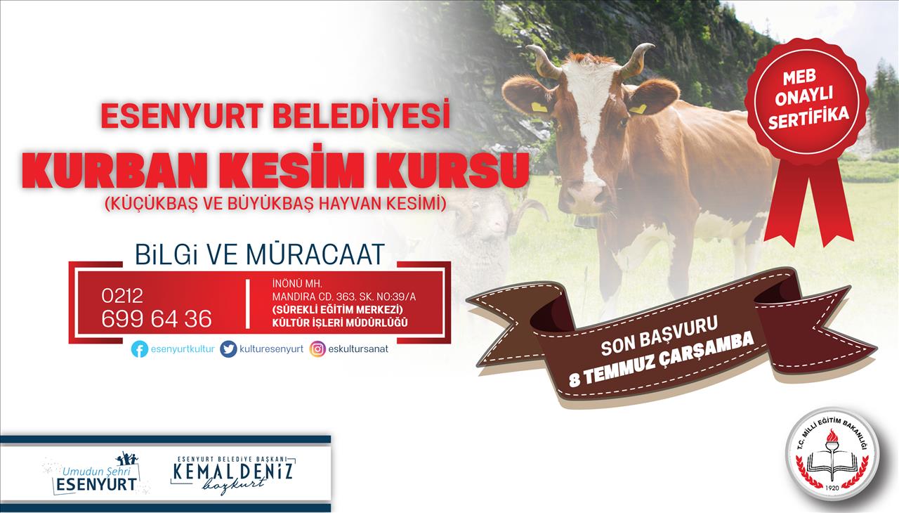 Kurban Kesim Kursu