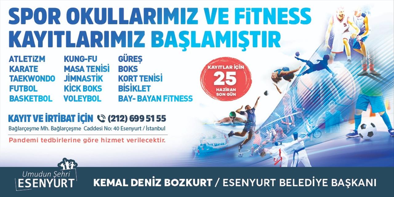 Esenyurt Belediyesi Spor Salonlarının Kapılarını Açtı, Kayıtlar Başladı