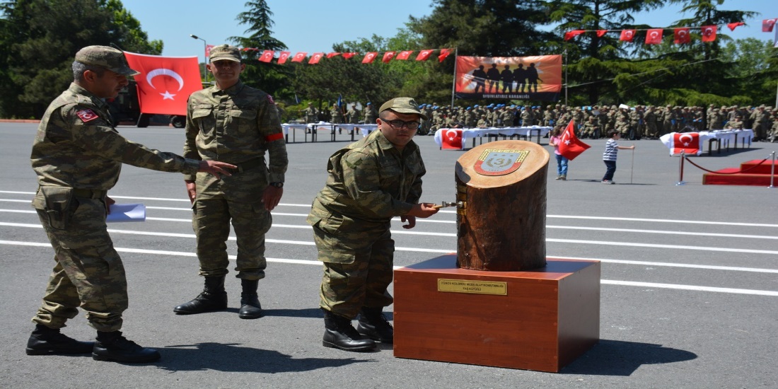 Engellilerin bir günlük askerlik sevinci