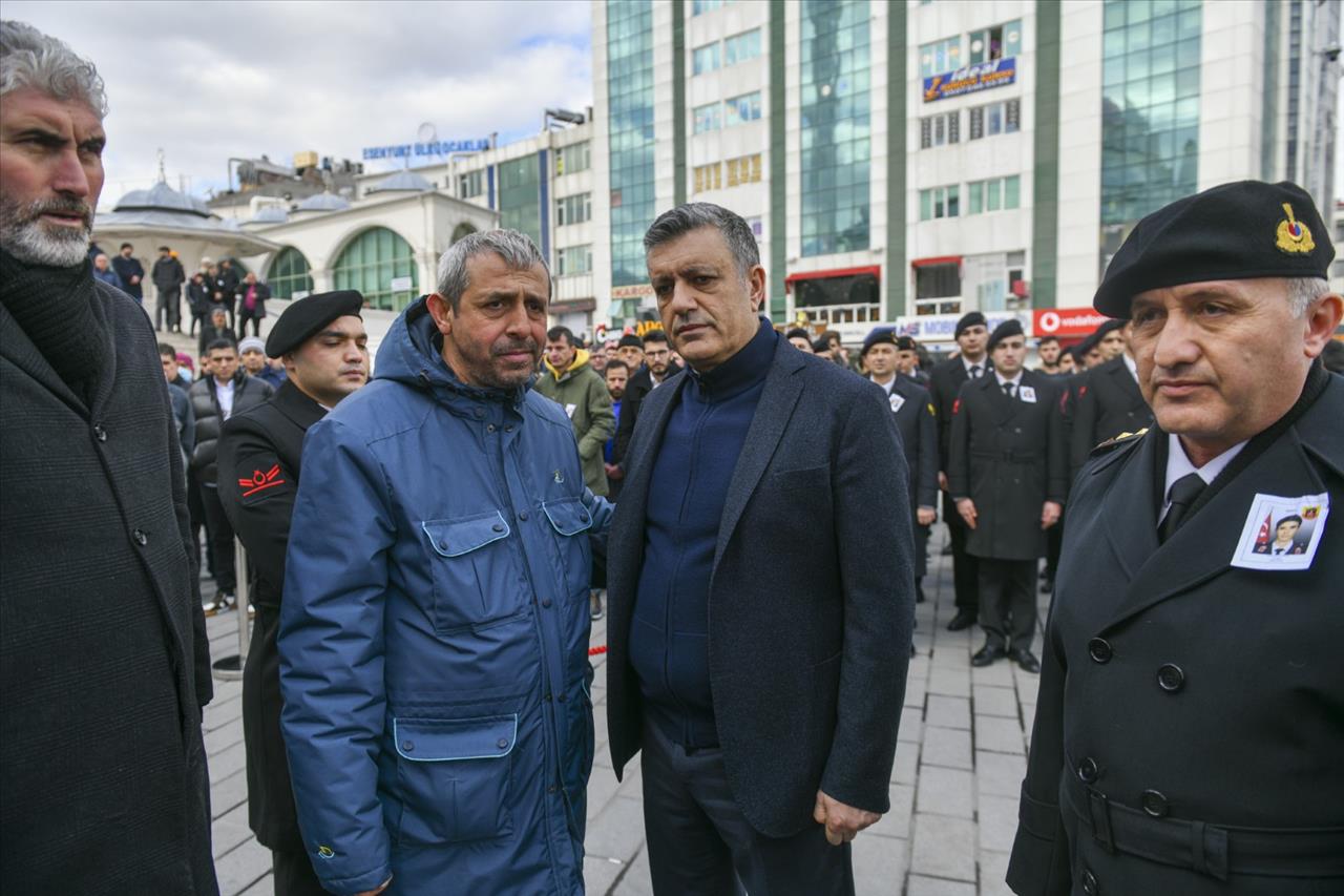 Esenyurt Deprem Şehidini Uğurladı