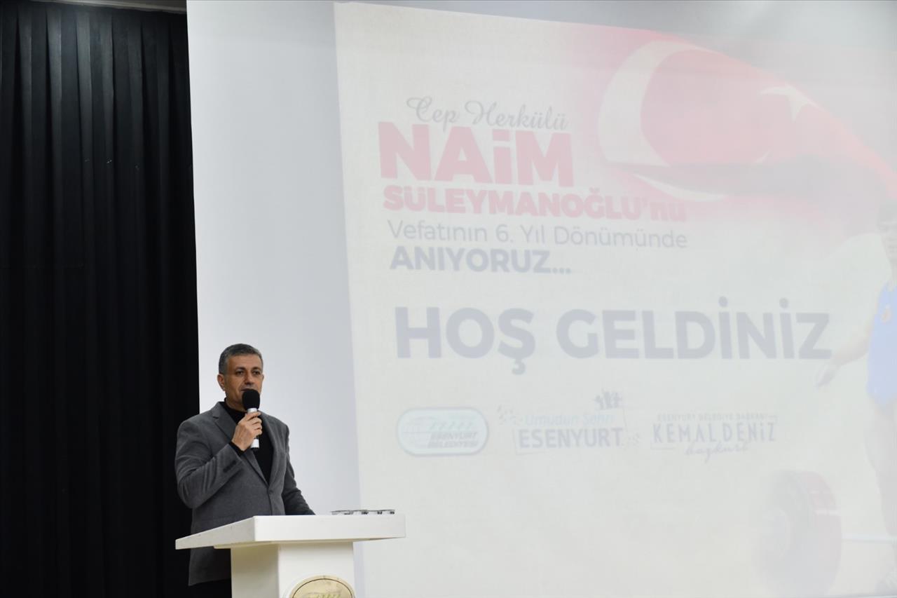 Unutulmaz Halterci Naim Süleymanoğlu Esenyurt’ta Anıldı