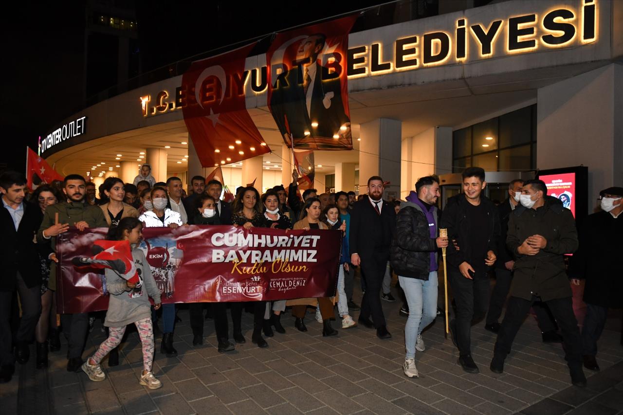 Esenyurt’ta 29 Ekim Cumhuriyet Bayramı Coşkuyla Kutlandı