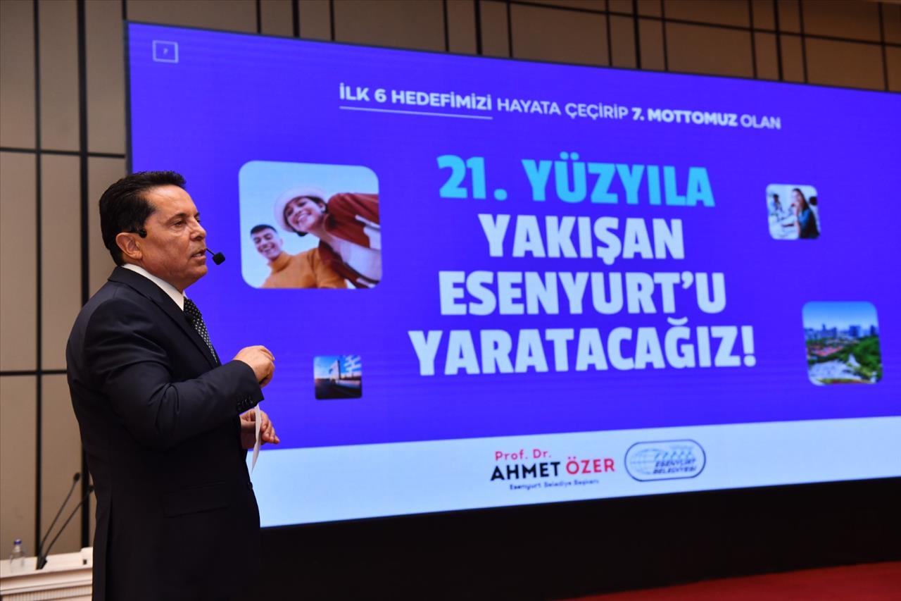 Başkan Özer, 100 Günde Yaptığı Projeleri Kamuoyu ile Paylaştı