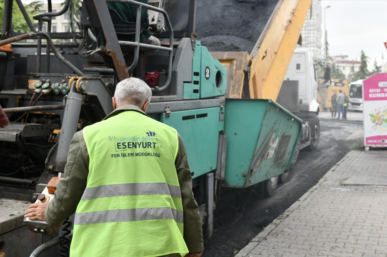 Esenyurt’un Sokakları Modern Bir Görünüme Kavuşuyor