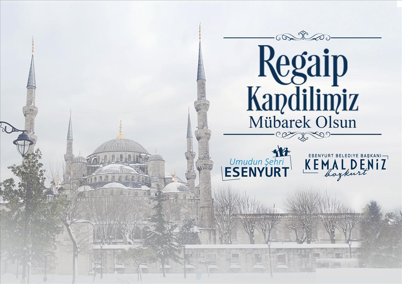 Regaip Kandiliniz Kutlu Olsun