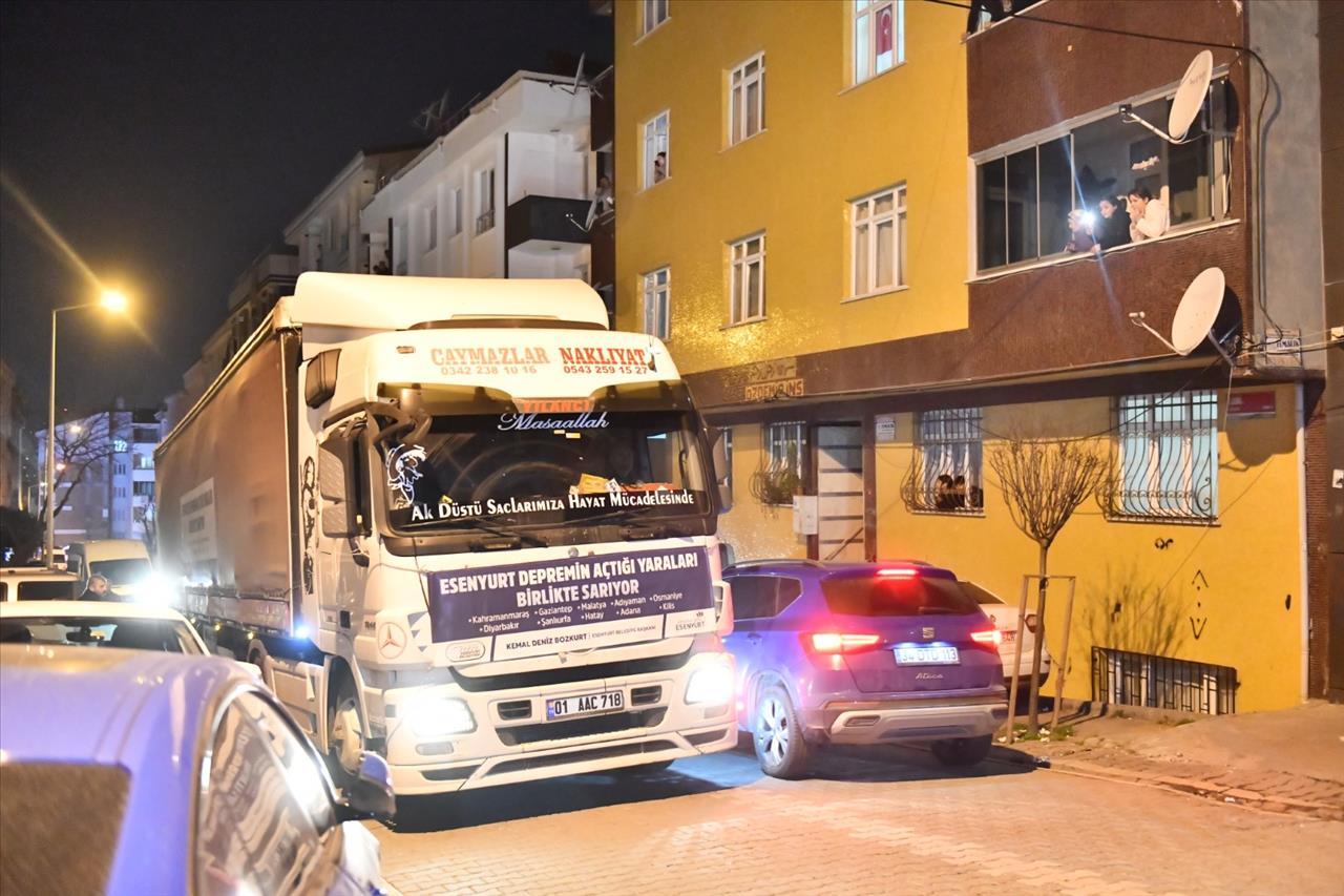 Yirminci Yardım Tırı Bölgeye Gönderildi