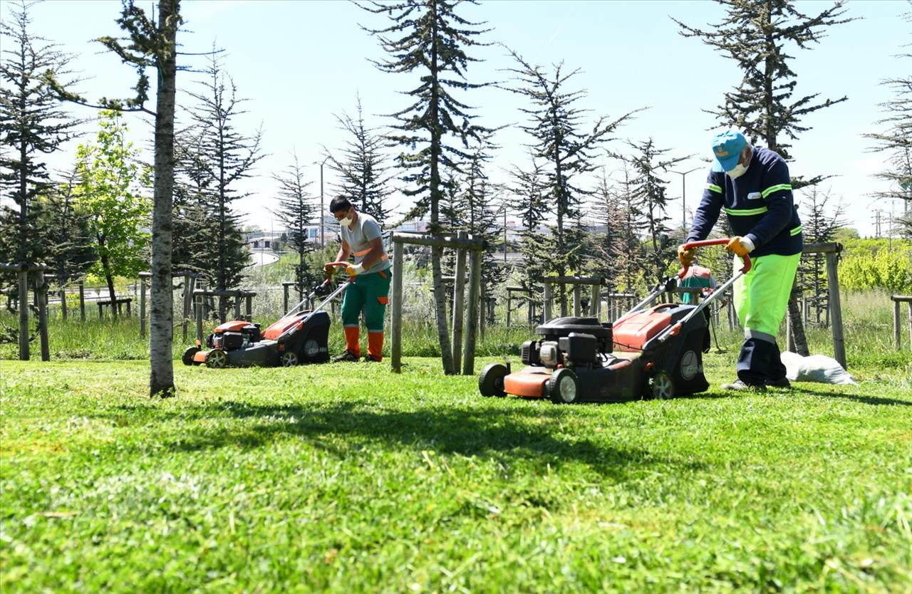 Esenyurt'un Parkları ‘Tam Kapanma’ Sonrasına Hazırlandı