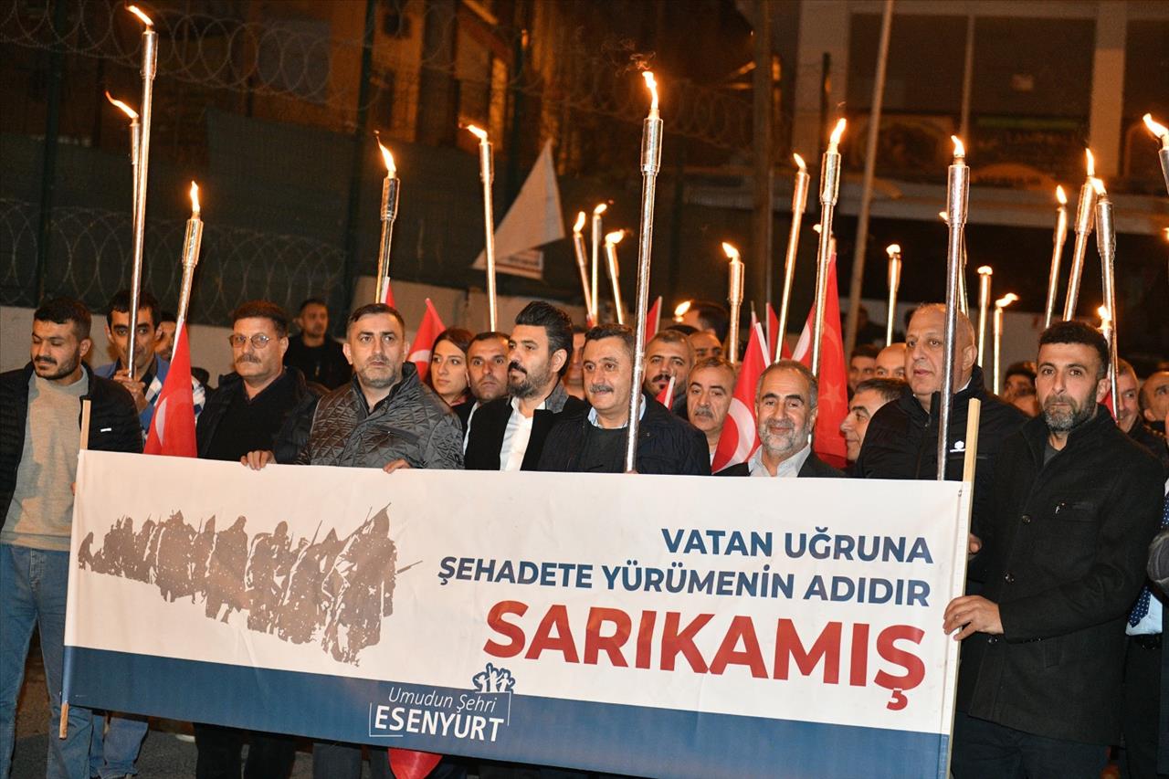 Sarıkamış Şehitleri Esenyurt’ta Anıldı